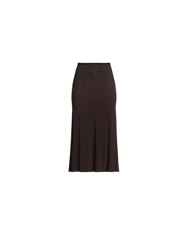 SIYU HOSEN & RÖCKE - Midi-Röckeauf YOOX.COM Schokobraun