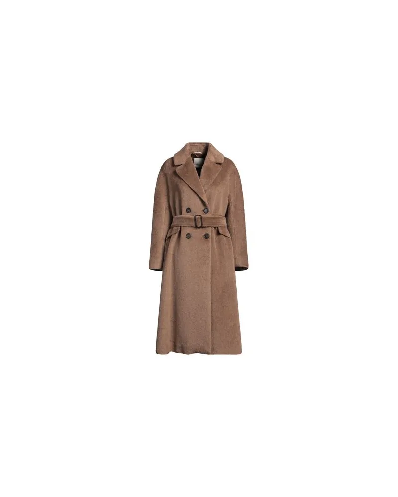 Max Mara JACKEN & MÄNTEL - Mäntelauf YOOX.COM Kamel