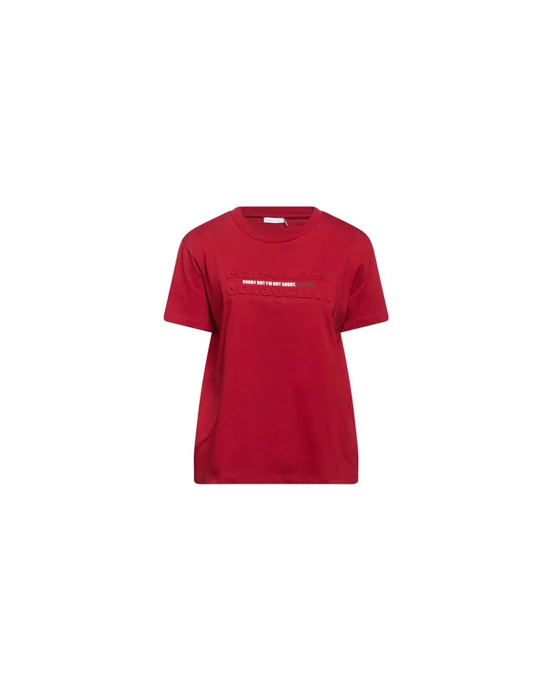 Patrizia Pepe TOPS - T-shirtsauf YOOX.COM Ziegelrot