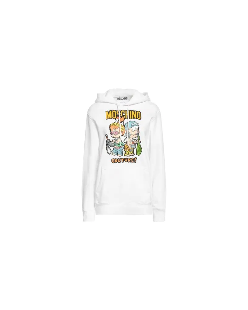 Moschino TOPS - Sweatshirtsauf YOOX.COM Weiß