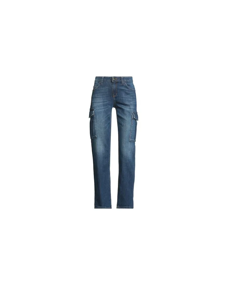 Kaos HOSEN & RÖCKE - Jeanshosenauf YOOX.COM Blau