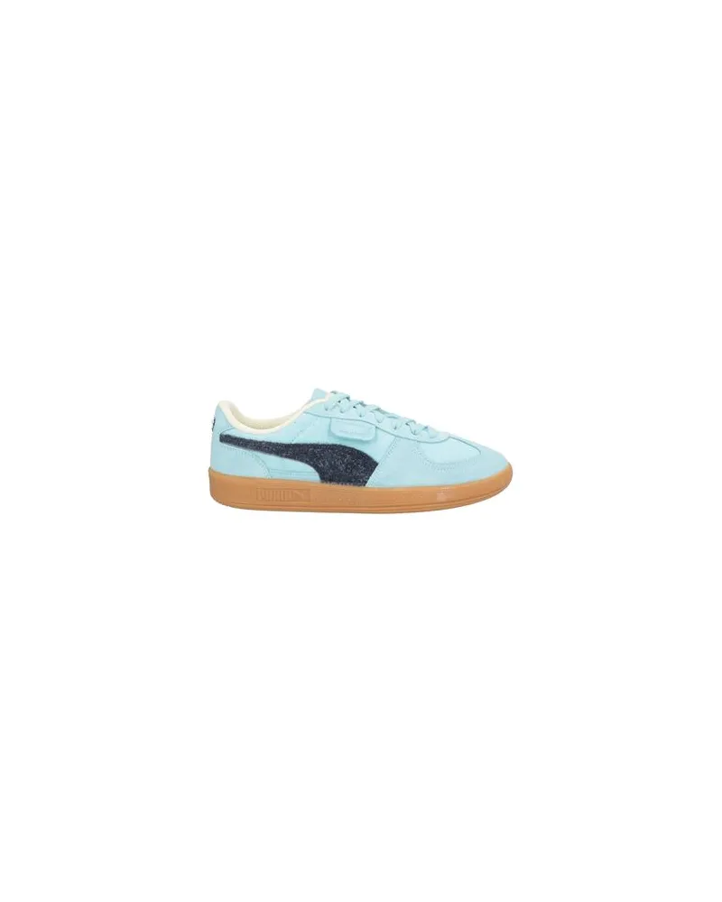 Puma PALERMO WEATHERED - SCHUHE - Sneakersauf YOOX.COM Himmelblau