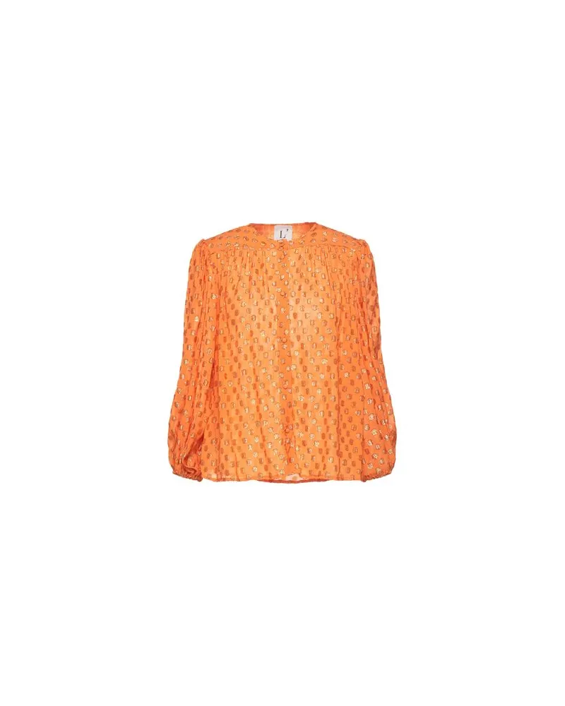 L'Autre Chose TOPS - Hemdenauf YOOX.COM Orange