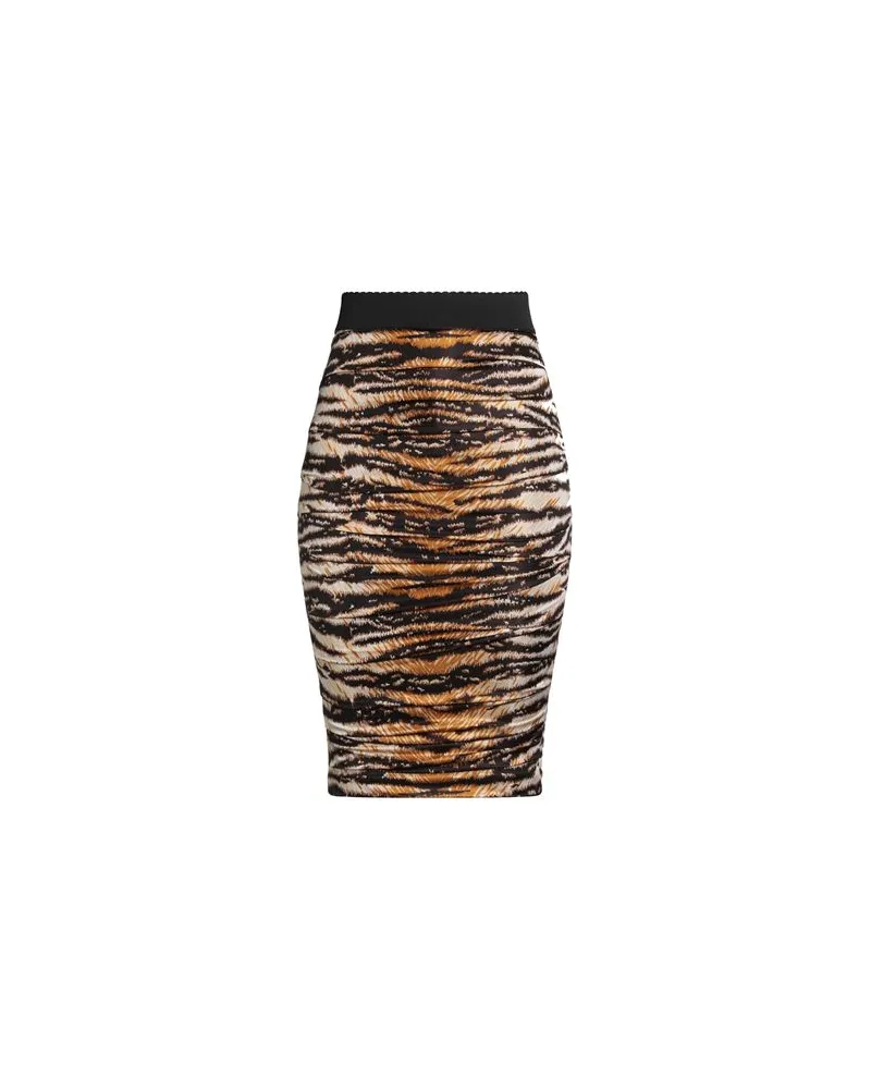 Dolce & Gabbana HOSEN & RÖCKE - Midi-Röckeauf YOOX.COM Schwarz