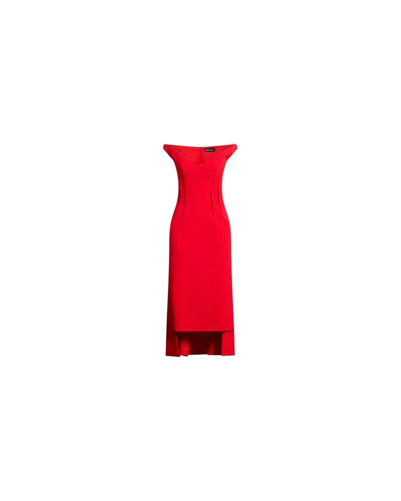 David Koma KLEIDER - Midi-Kleiderauf YOOX.COM Rot