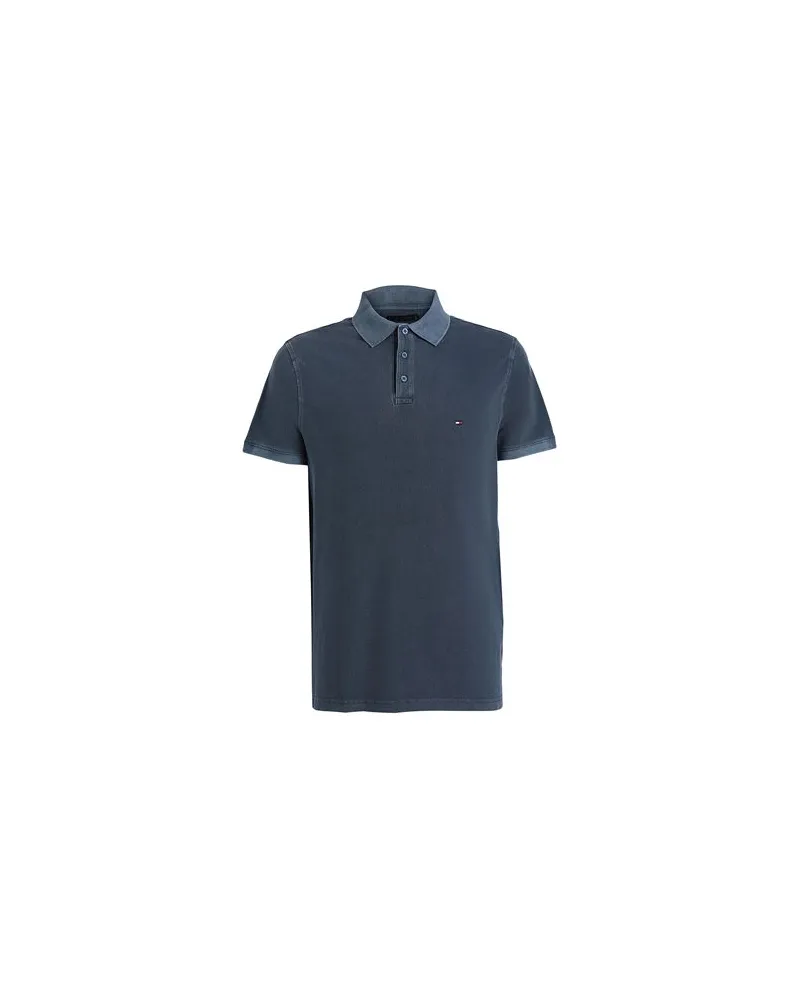 Tommy Hilfiger TOPS - Poloshirtsauf YOOX.COM Taubenblau