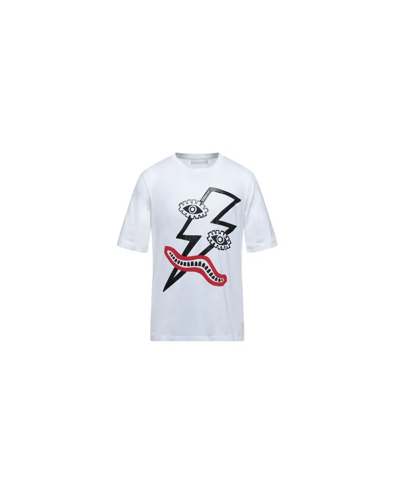 Neil Barrett TOPS - T-shirtsauf YOOX.COM Weiß