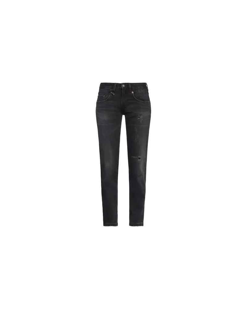 R13 HOSEN & RÖCKE - Jeanshosenauf YOOX.COM Schwarz
