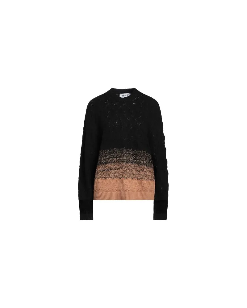 ICE PLAY STRICKWAREN - Pulloverauf YOOX.COM Schwarz
