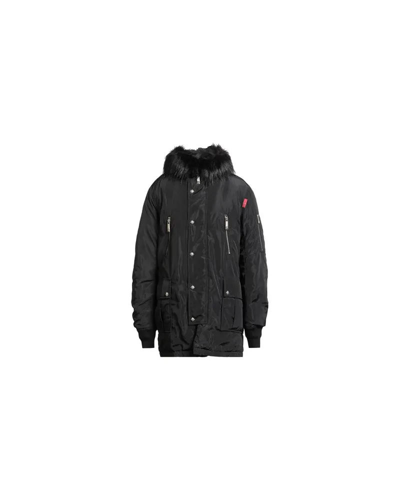 John Richmond JACKEN & MÄNTEL - Mäntelauf YOOX.COM Schwarz