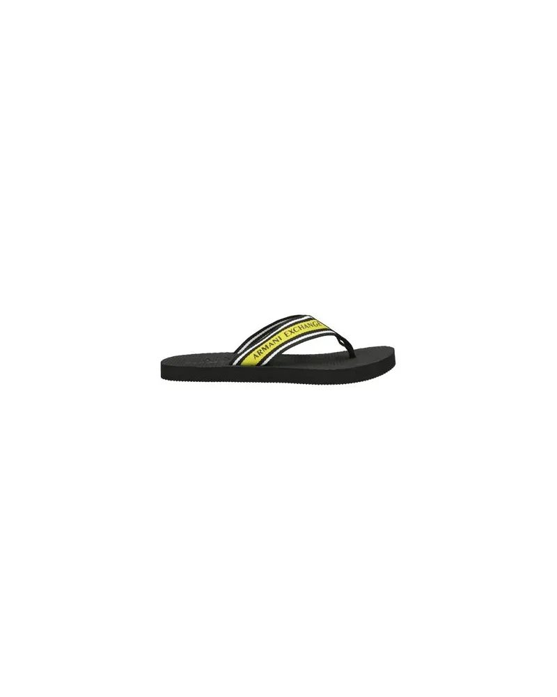 Armani Exchange SCHUHE - Zehentrennerauf YOOX.COM Schwarz