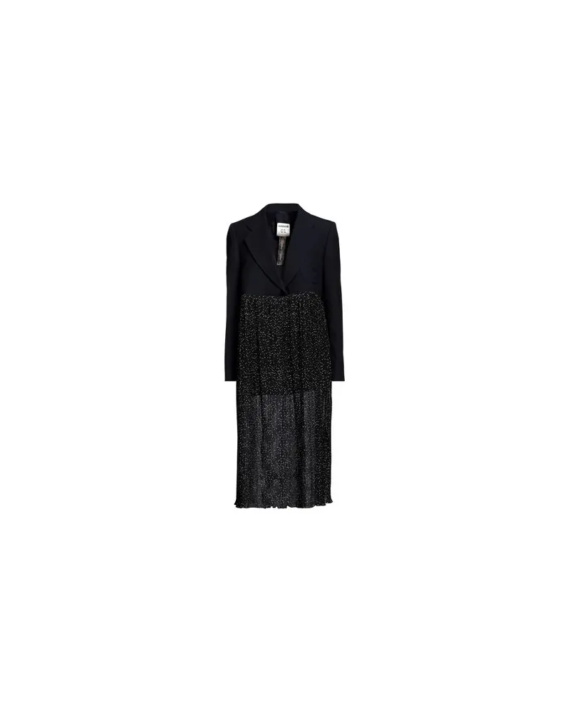 Semicouture KLEIDER - Midi-Kleiderauf YOOX.COM Nachtblau