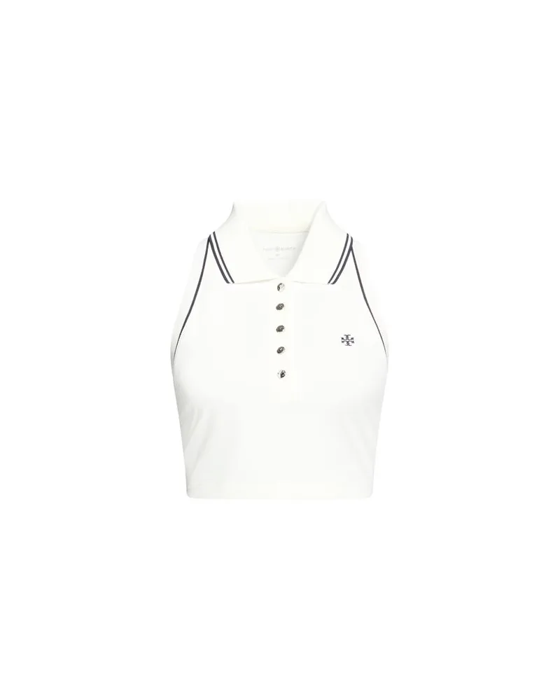 Tory Burch TOPS - Poloshirtsauf YOOX.COM Weiß