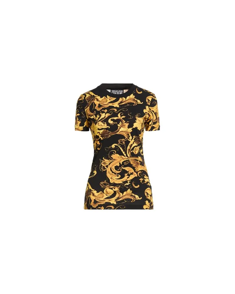 Versace Jeans TOPS - T-shirtsauf YOOX.COM Schwarz