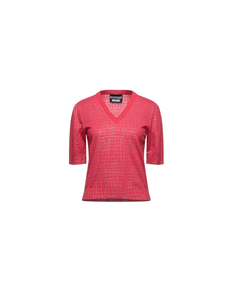 Moschino STRICKWAREN - Pulloverauf YOOX.COM Rot