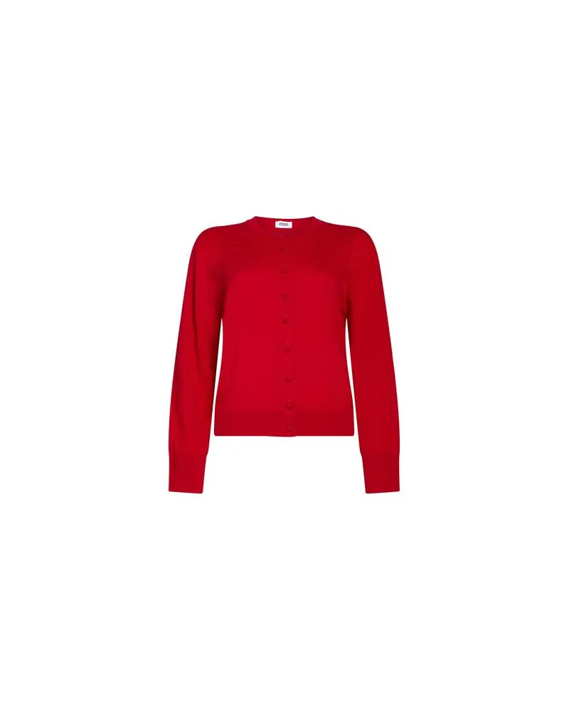 Alpha Studio STRICKWAREN - Strickjackenauf YOOX.COM Rot