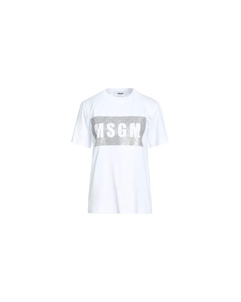 MSGM TOPS - T-shirtsauf YOOX.COM Weiß