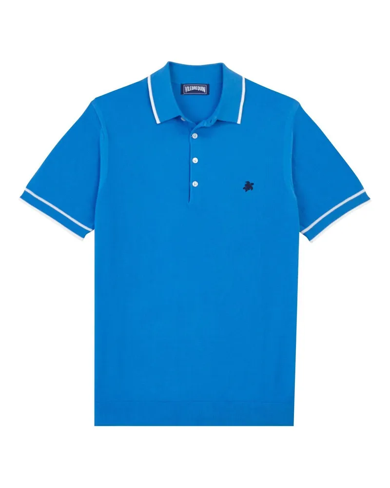 Vilebrequin Poloshirt Himmelblau