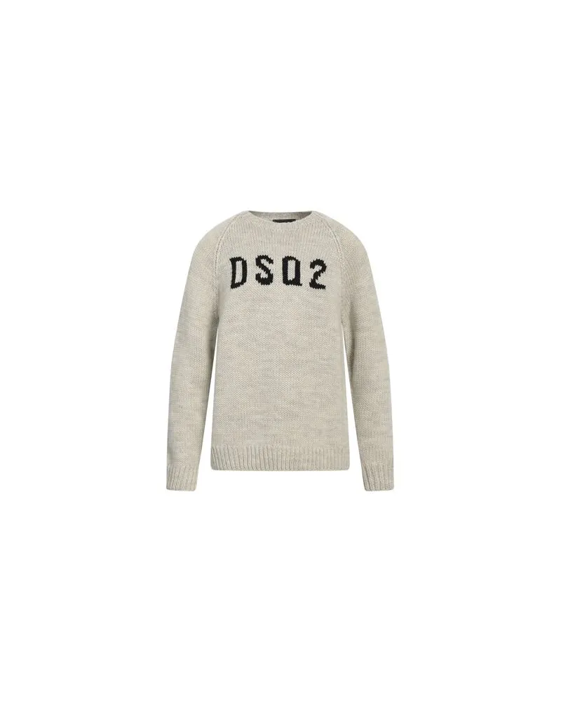 Dsquared2 STRICKWAREN - Pulloverauf YOOX.COM Hellgrau