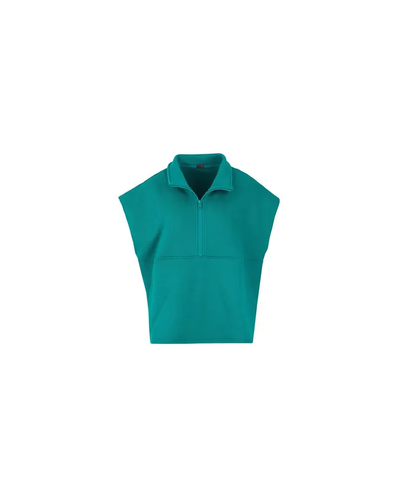 8 by Yoox IL GILET - TOPS - Sweatshirtsauf YOOX.COM Smaragdgrün