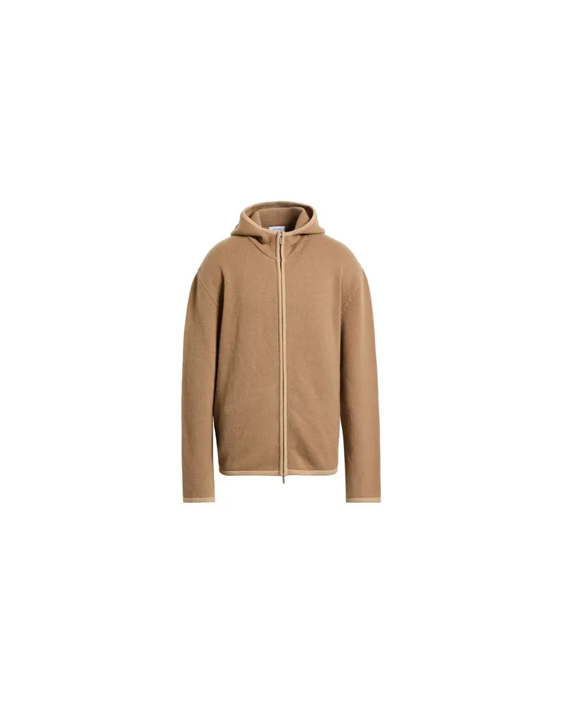 Ferragamo STRICKWAREN - Strickjackenauf YOOX.COM Kamel