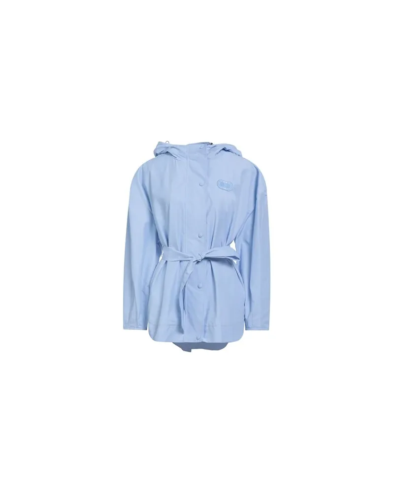Twin-Set JACKEN & MÄNTEL - Jacken, Mäntel & Trenchcoatsauf YOOX.COM Himmelblau