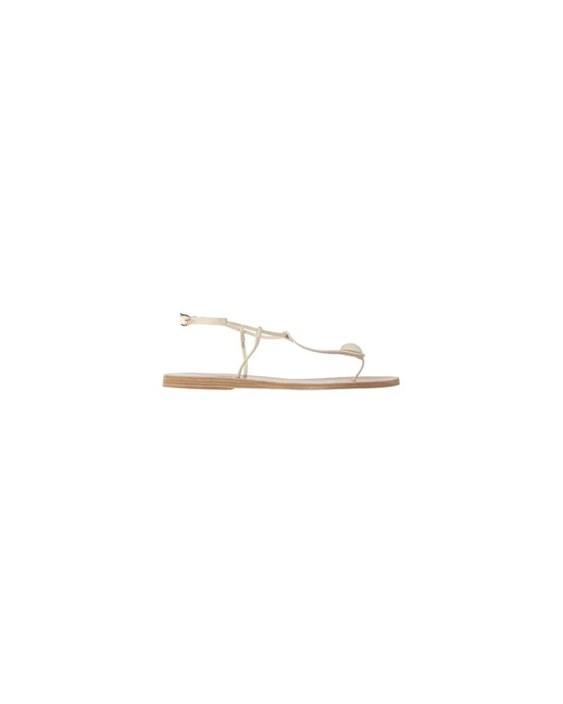Ancient Greek Sandals SCHUHE - Zehentrennerauf YOOX.COM Cremeweiß