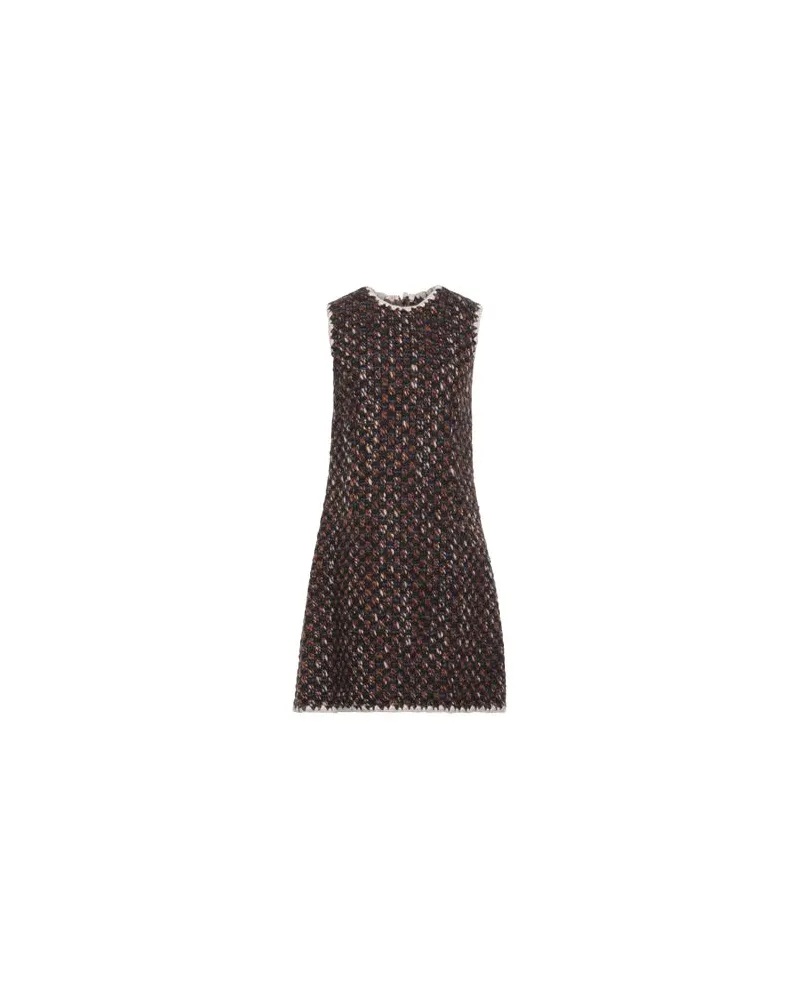 Dolce & Gabbana KLEIDER - Mini-Kleiderauf YOOX.COM Dunkelbraun