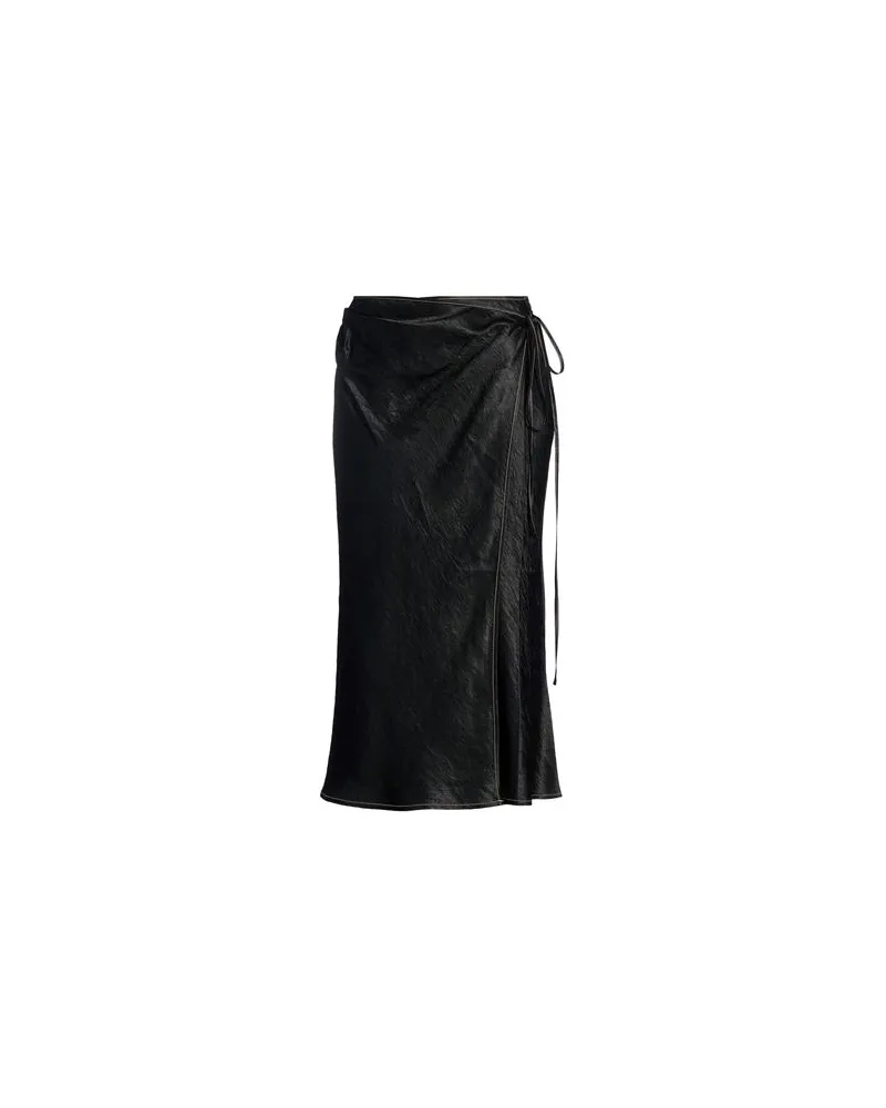 Acne Studios HOSEN & RÖCKE - Midi-Röckeauf YOOX.COM Schwarz