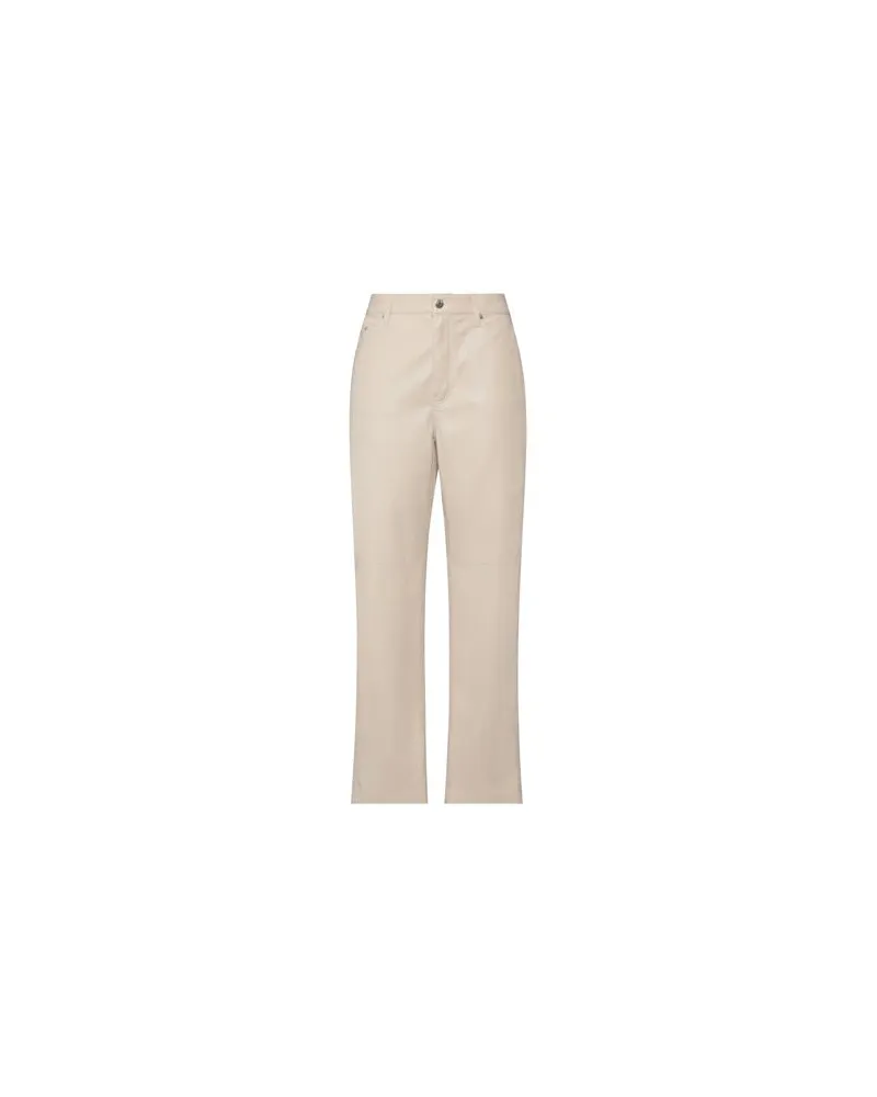 Nanushka HOSEN & RÖCKE - Hosenauf YOOX.COM Beige
