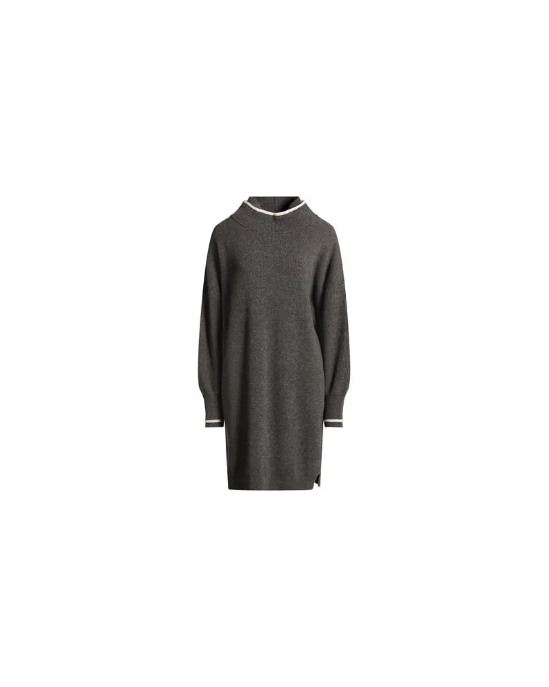 Brunello Cucinelli KLEIDER - Mini-Kleiderauf YOOX.COM Braungrau