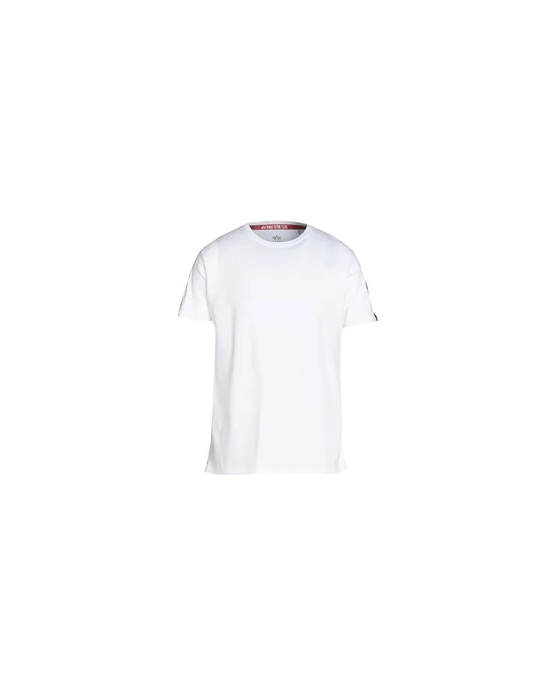 Alpha Industries TOPS - T-shirtsauf YOOX.COM Weiß