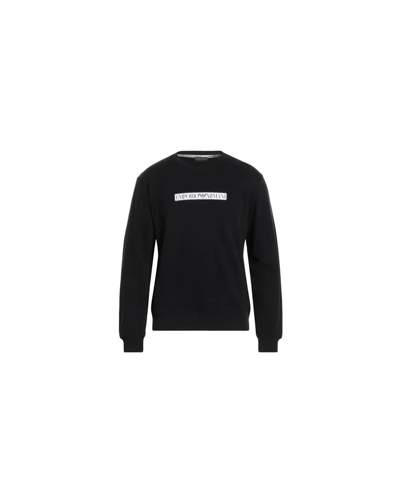 Emporio Armani UNDERWEAR - TOPS - Sweatshirtsauf YOOX.COM Schwarz