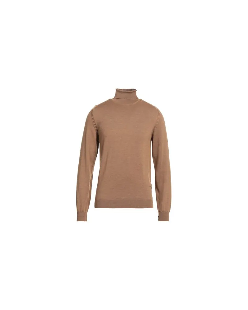 Macchia J STRICKWAREN - Rollkragenpulloverauf YOOX.COM Braun