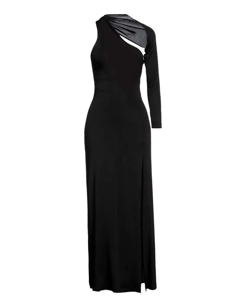 Versace Jeans Maxi-Kleid Schwarz