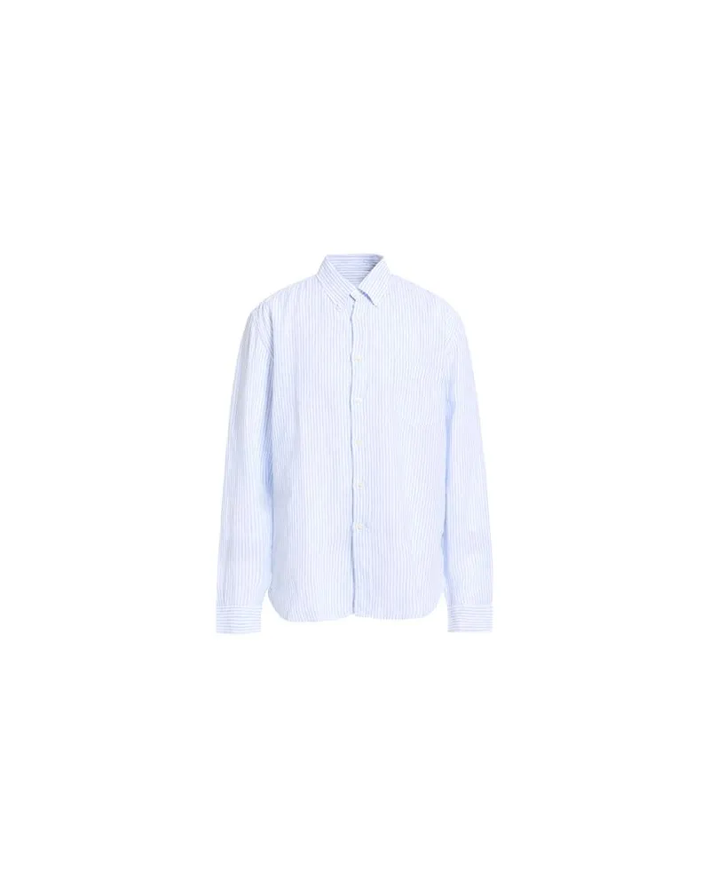 120% Lino TOPS - Hemdenauf YOOX.COM Hellblau