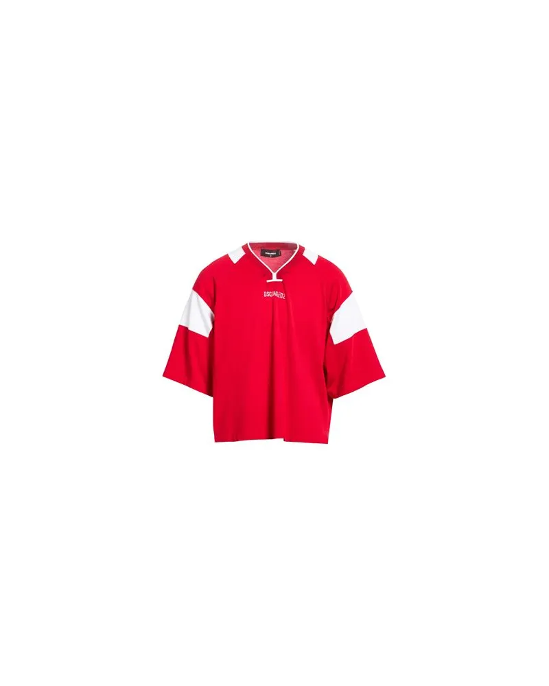 Dsquared2 TOPS - T-shirtsauf YOOX.COM Rot