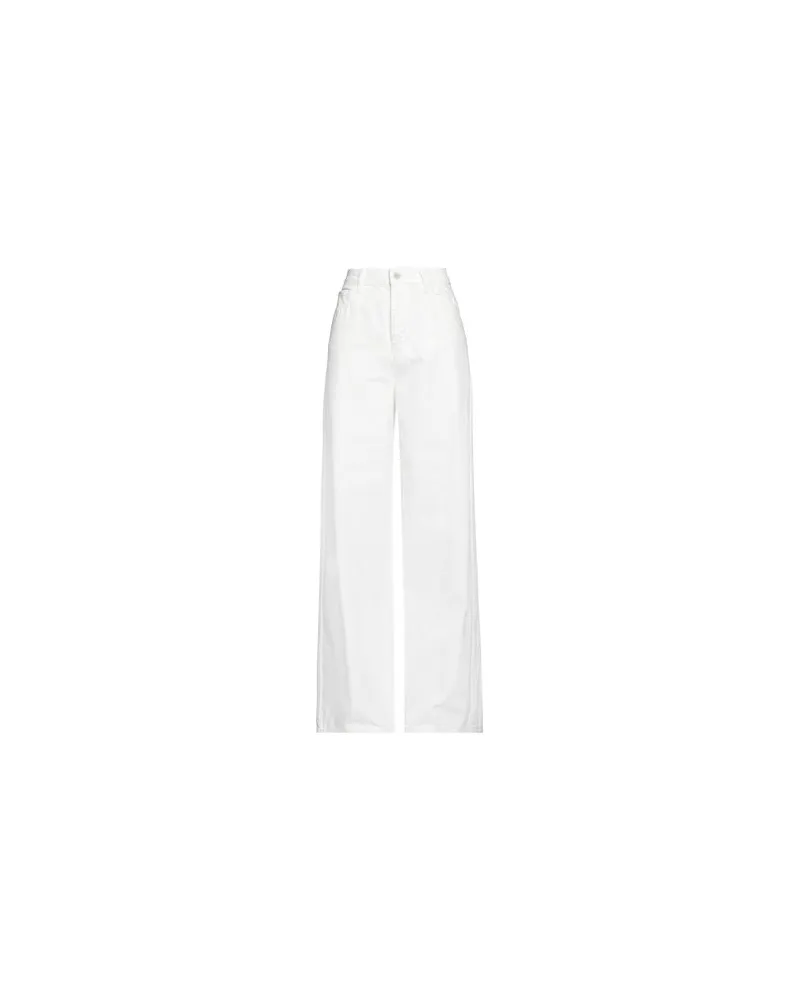 Emporio Armani HOSEN & RÖCKE - Jeanshosenauf YOOX.COM Weiß