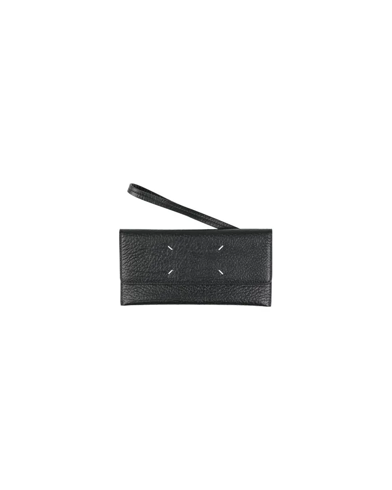 Maison Margiela Kleinlederwaren - Brieftaschenauf YOOX.COM Schwarz