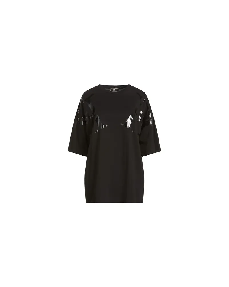 Elisabetta Franchi TOPS - T-shirtsauf YOOX.COM Schwarz