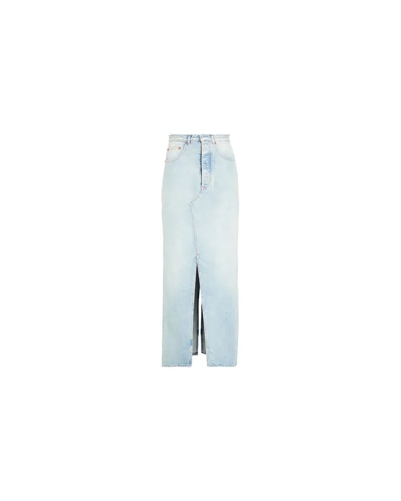 Maison Margiela HOSEN & RÖCKE - Jeansröckeauf YOOX.COM Blau