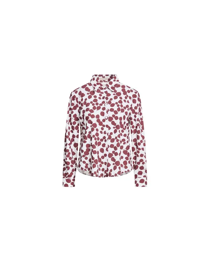 Camicettasnob TOPS - Hemdenauf YOOX.COM Ziegelrot