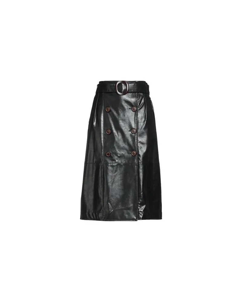Jijil HOSEN & RÖCKE - Midi-Röckeauf YOOX.COM Schwarz