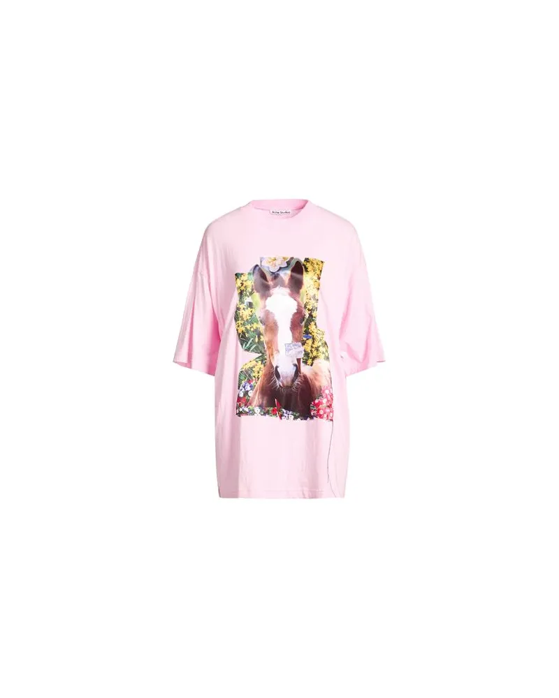 Acne Studios TOPS - T-shirtsauf YOOX.COM Rosa