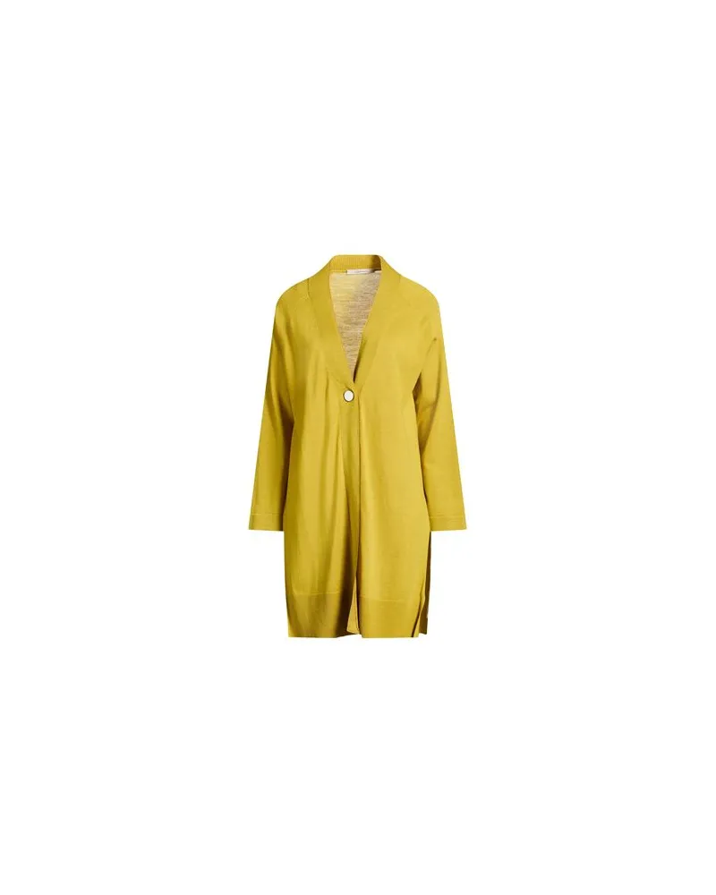 Maliparmi STRICKWAREN - Strickjackenauf YOOX.COM Limettengrün