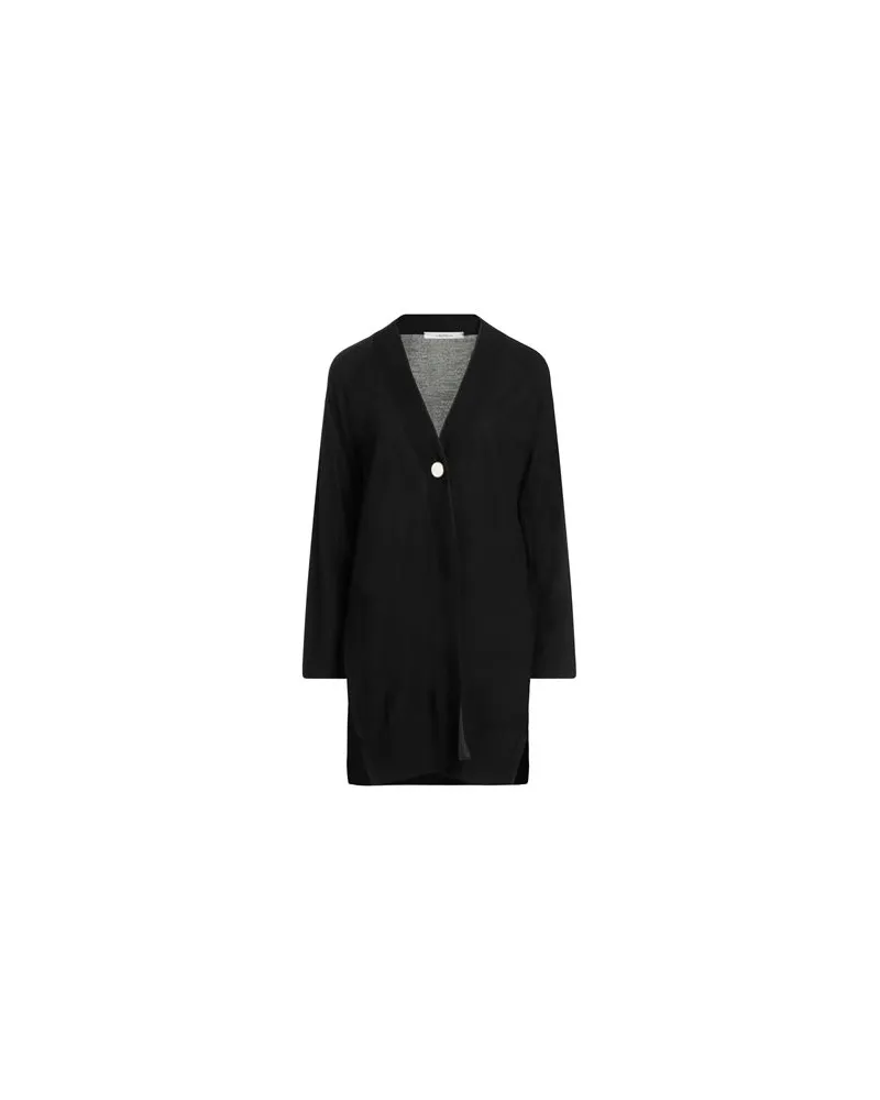 Maliparmi STRICKWAREN - Strickjackenauf YOOX.COM Schwarz