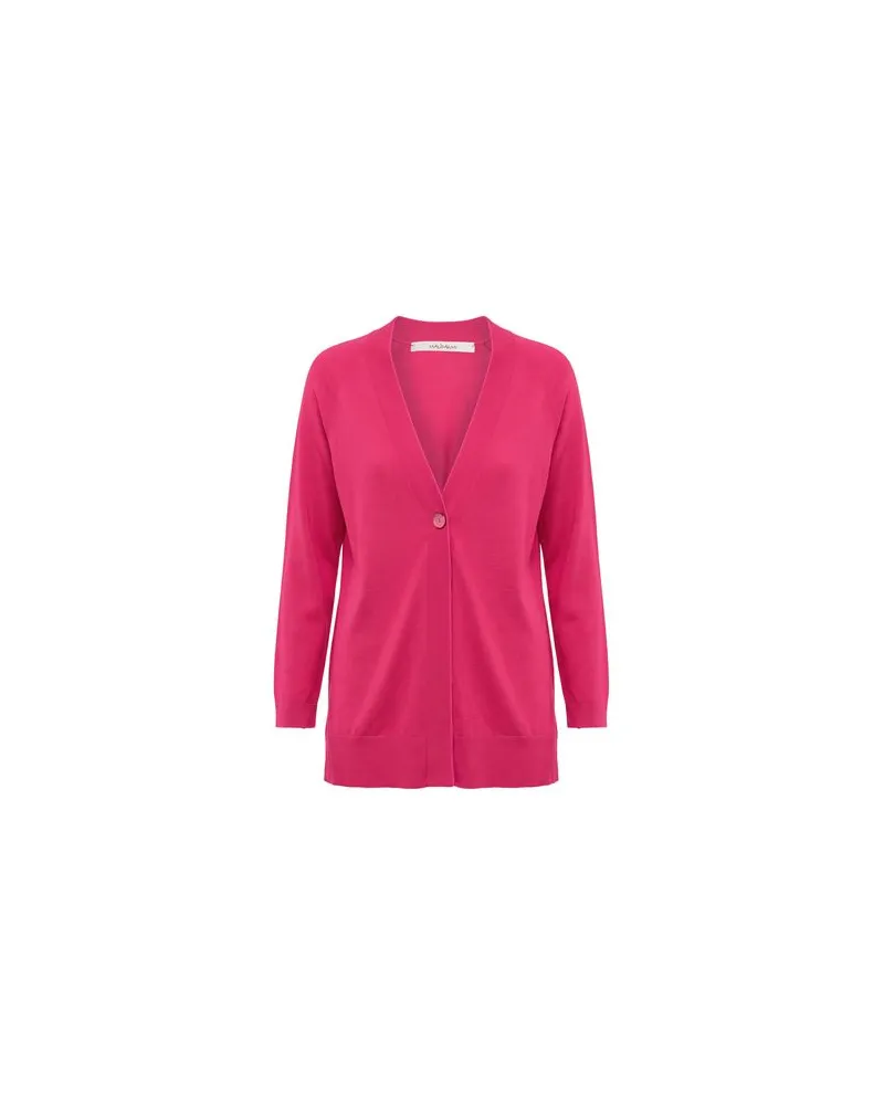 Maliparmi STRICKWAREN - Strickjackenauf YOOX.COM Magenta