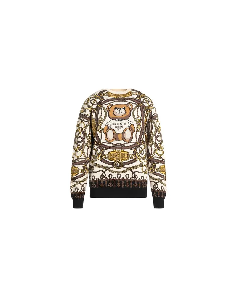 Moschino COUTURE - STRICKWAREN - Pulloverauf YOOX.COM Cremeweiß