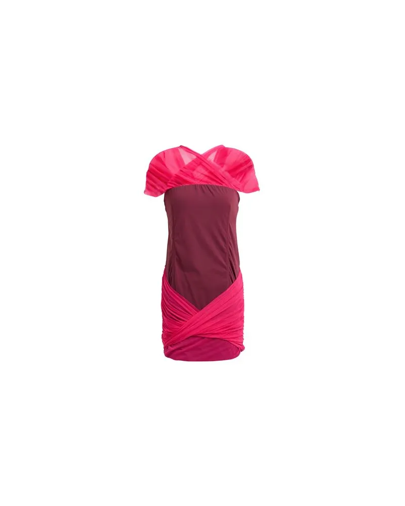 Patrizia Pepe KLEIDER - Mini-Kleiderauf YOOX.COM Fuchsia