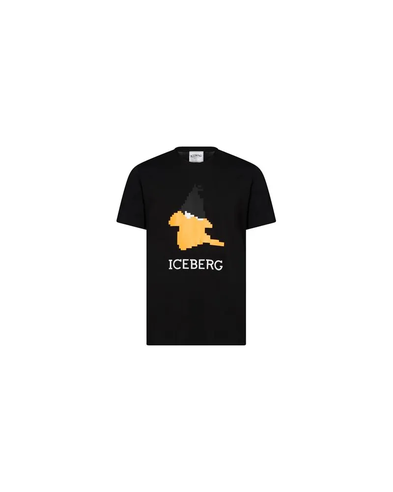 Iceberg LOONEY TUNES - TOPS - T-shirtsauf YOOX.COM Schwarz